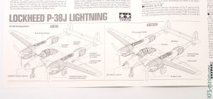 1/48 Lockheed P-38J Lightning - Tamiya
