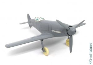 1/72 Me 209 V1 - Special Hobby - Budowa