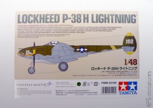 1/48 Lockheed P-38H Lightning - Tamiya