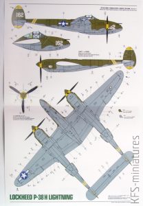 1/48 Lockheed P-38H Lightning - Tamiya