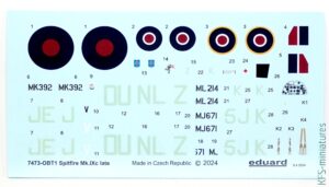 Spitfire Mk.IXc Late - Weekend Edition - Eduard