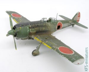 1/32 Ki-84 Hayate - Budowa cz.2