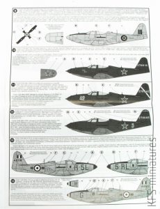 1/48 Bell P-63 Kingcobra - kalkomanie - Begemot