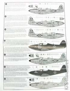 1/48 Bell P-63 Kingcobra - kalkomanie - Begemot