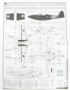 1/48 Bell P-63 Kingcobra - kalkomanie - Begemot