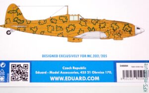 Italian smoke rings camouflage - kalkomanie - Eduard