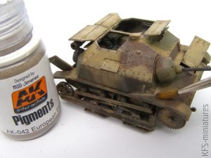 1/35 TKS 20mm – IBG – Wykończenie