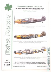 1/32 Exito Decals - Sexy Spitfires & Bf 109 Aces