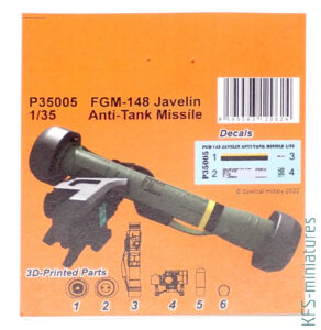 1/35 Modern Anti Tank Missiles - CMK