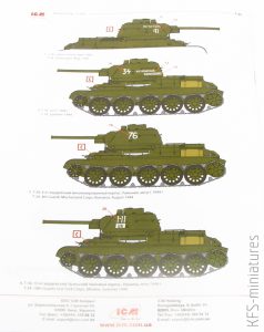 1/35 T-34-76 with Soviet Tank Riders - ICM