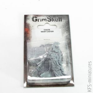 28mm Chaos Warp Caster - Grim Skull