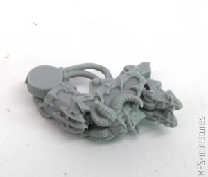 28mm Chaos Warp Caster - Grim Skull