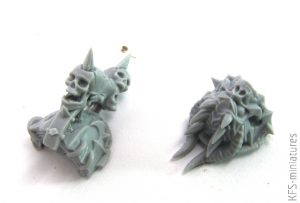 28mm Chaos Warp Caster - Grim Skull