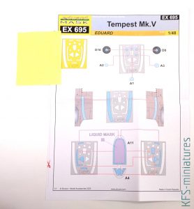 1/48 Tempest Mk.V - dodatki - Eduard