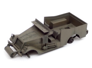 1/72 White M3A1 Scout Car - Budowa cz.2