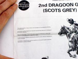 54mm 2nd Dragoon - Scots Grey - Airfix