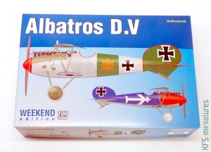 1/48 Albatros D.V - Weekend - Eduard
