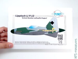 1/72 Lippisch Li P.13 - Schnell Bomber - Planet Models