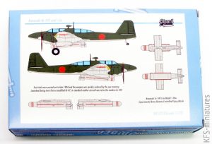 1/72 Kawasaki Ki-102b Randy and I-Go Otsu missile - Sword