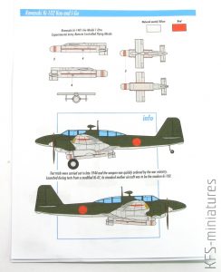 1/72 Kawasaki Ki-102b Randy and I-Go Otsu missile - Sword