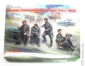 1/35 German Command Vehicle Crew - ICM