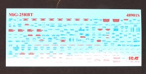 1/48 MiG-25RBT Foxbat B - ICM