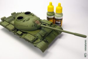 1/35 Chinese Medium Tank Type 59 - Malowanie