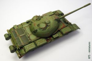 1/35 Chinese Medium Tank Type 59 - Malowanie