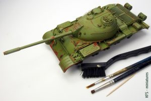 1/35 Chinese Medium Tank Type 59 - Malowanie