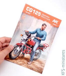 1/35 CG125 Japanese Motorcycle - AK-Interactive