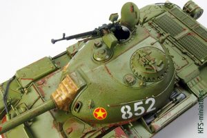 1/35 Chinese Medium Tank Type 59 - Malowanie