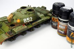 1/35 Chinese Medium Tank Type 59 - Malowanie