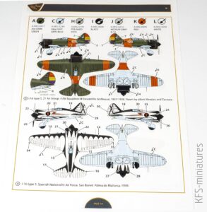 1/48 I-16 Type 5 - In the Sky of Spain - Clear Prop Models