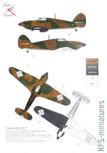 Hariken - Hawker Hurricane in Yugoslav service - Exotic Decals