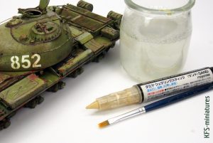 1/35 Chinese Medium Tank Type 59 - Malowanie