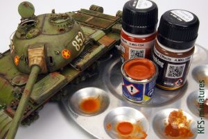 1/35 Chinese Medium Tank Type 59 - Malowanie