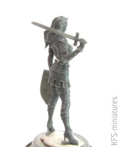 70mm Black Knight - Valkiria Miniatures
