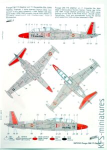 1/72 Fouga CM-175 Zephyr - Special Hobby