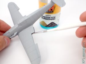 1/72 Bf 109F-4 - Eduard - Budowa cz.2