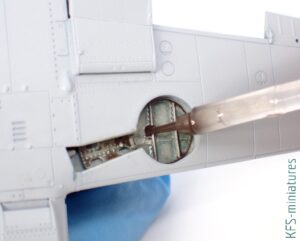 1/72 Bf 109F-4 - Eduard - Budowa cz.2