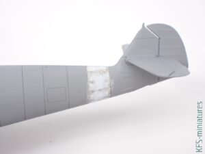 1/72 Bf 109F-4 - Eduard - Budowa cz.2