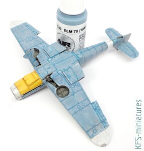 1/72 Bf 109F-4 - Eduard - Budowa cz.2