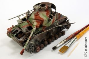 1/35 Pz.Kpfw.IV Ausf.J - malowanie