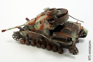 1/35 Pz.Kpfw.IV Ausf.J - malowanie