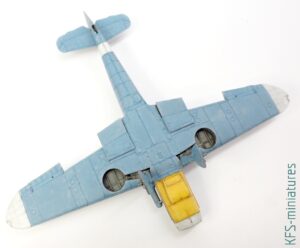 1/72 Bf 109F-4 - Eduard - Budowa cz.2