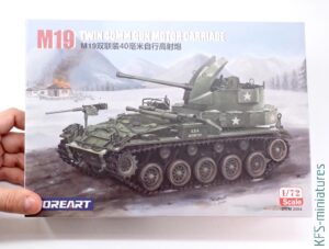 1/72 M19 Twin 40mm Gun Motor Carriage - FOREART