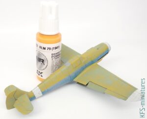 1/72 Bf 109F-4 - Eduard - Budowa cz.2