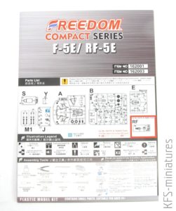 EGG F-5 Tiger II US Navy VFC 111 "Sundowners" F-5E & F-5F - Freedom Model Kits