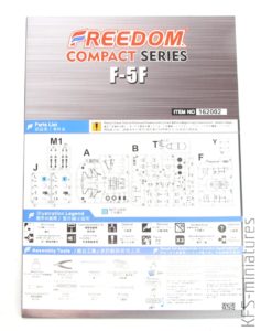 EGG F-5 Tiger II US Navy VFC 111 "Sundowners" F-5E & F-5F - Freedom Model Kits