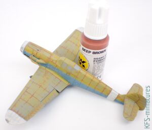 1/72 Bf 109F-4 - Eduard - Budowa cz.2